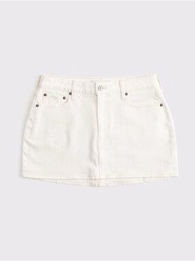 NWT A&F Mid Rise Mini Skirt